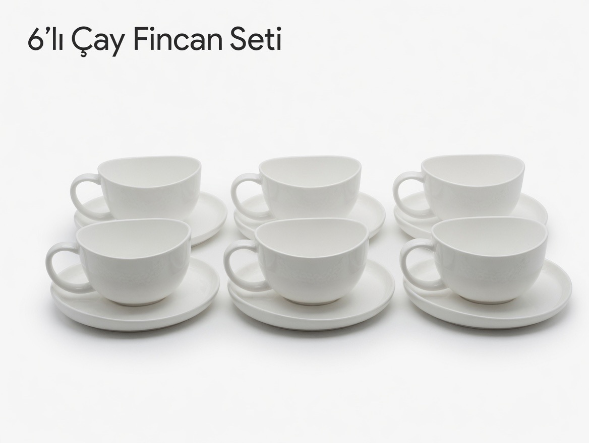 PORSELEN ÇAY FİNCAN TAK.